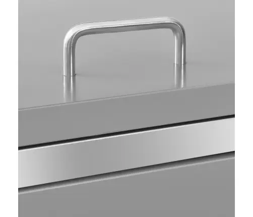 4-Daļīga Nojume Atkritumu Tvertnēm, 276,5X77,5X112,5Cm, Tērauds Vidaxl