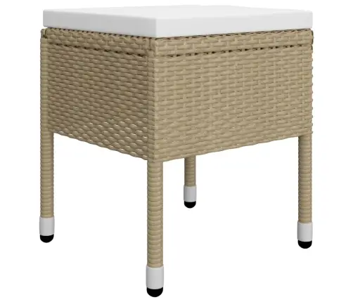 5-Daļīgs Dārza Mēbeļu Komplekts, Bēšs Vidaxl