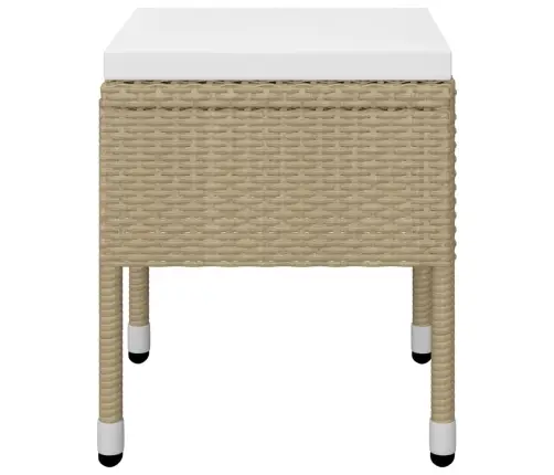 5-Daļīgs Dārza Mēbeļu Komplekts, Bēšs Vidaxl