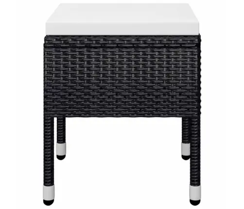 5-Daļīgs Dārza Mēbeļu Komplekts, Melns Vidaxl 5-Daļīgs Dārza Mēbeļu Komplekts, Melns Vidaxl