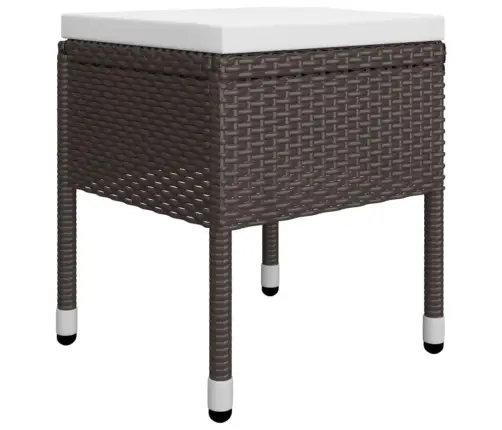 5-Osaline Aiamööbli Komplekt, Pruun