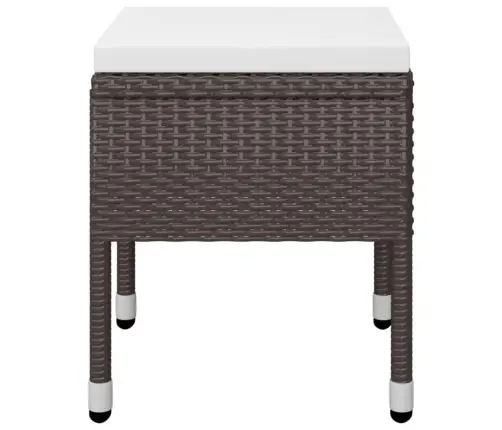 5-Osaline Aiamööbli Komplekt, Pruun