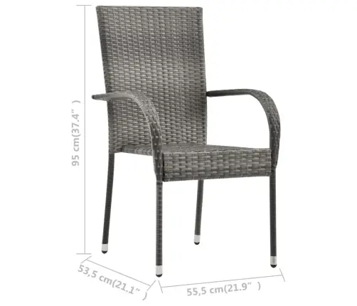 5-Osaline Aiamööbli Komplekt, Hall