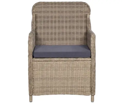 3-Daļīgs Dārza Mēbeļu Komplekts, Brūns Vidaxl