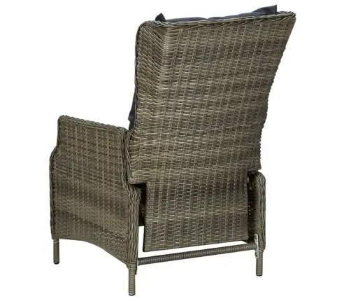 3-Osaline Aiamööblikomplekt, Pruun