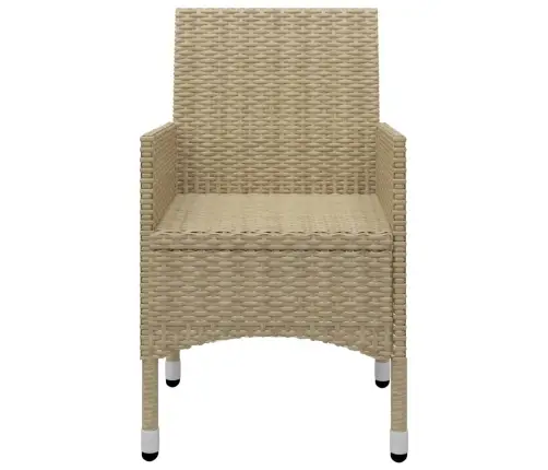 5-Osaline Aiamööblikomplekt, Beež