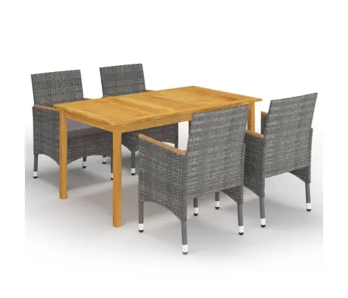 5-Osaline Aiamööblikomplekt, Hall