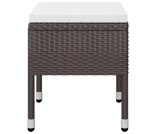 7-Osaline Aiamööblikomplekt, Pruun