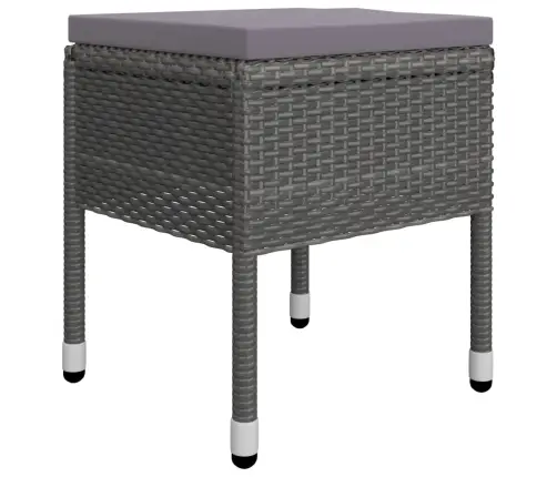 7-Daļīgs Dārza Mēbeļu Komplekts, Pelēks Vidaxl