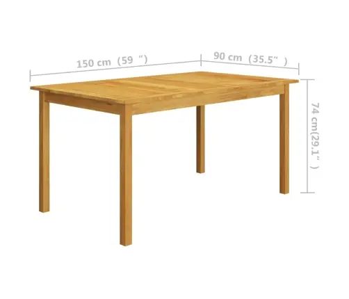 5-Osaline Aiamööblikomplekt, Hall