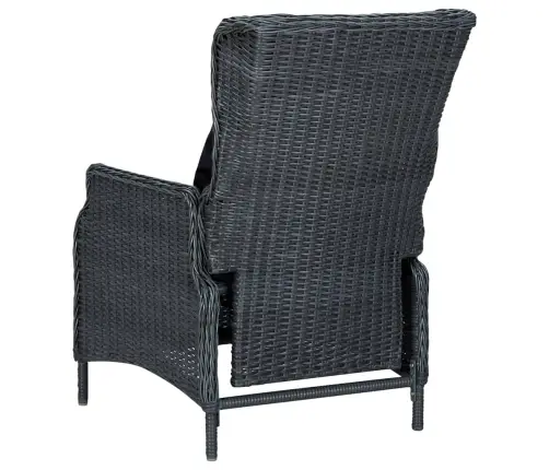 5-Osaline Aiamööbli Söögikomplekt, Tumehall