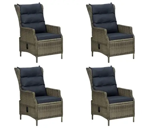 5-Daļīgs Dārza Mēbeļu Komplekts, Brūns Vidaxl