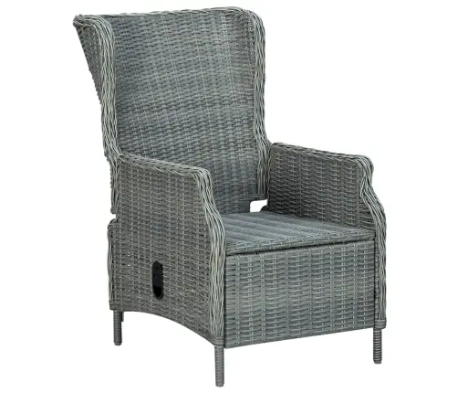 7-Daļīgs Dārza Mēbeļu Komplekts, Gaiši Pelēks Vidaxl