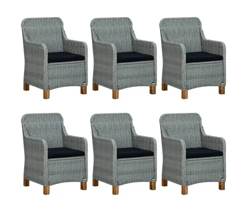 7-Daļīgs Dārza Mēbeļu Komplekts, Gaiši Pelēks Vidaxl 7-Daļīgs Dārza Mēbeļu Komplekts, Gaiši Pelēks Vidaxl