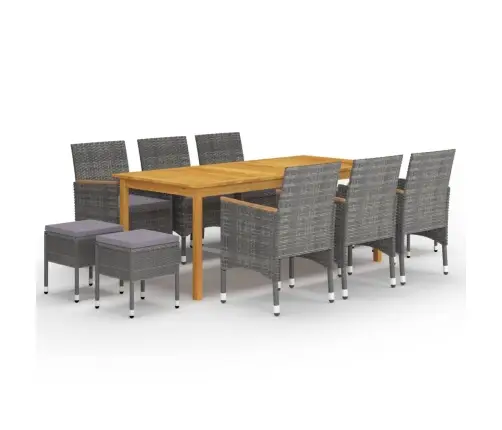 11-Osaline Aiamööbli Komplekt, Hall