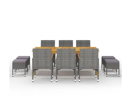 11-Osaline Aiamööbli Komplekt, Hall