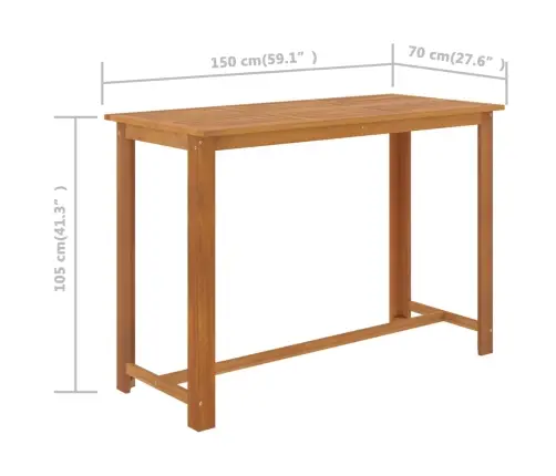 9-Daļīgs Dārza Bāra Mēbeļu Komplekts, Melns Vidaxl