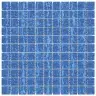 Mozaīkas Flīzes, 11 Gab., Zilas, 30X30 Cm, Stikls Vidaxl