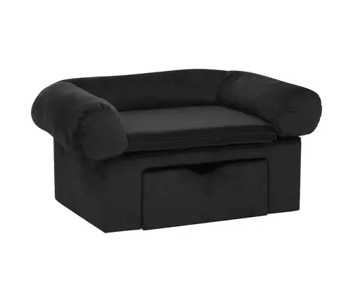 Koertediivan, Must, 75 X 50 X 38 cm Plüüs