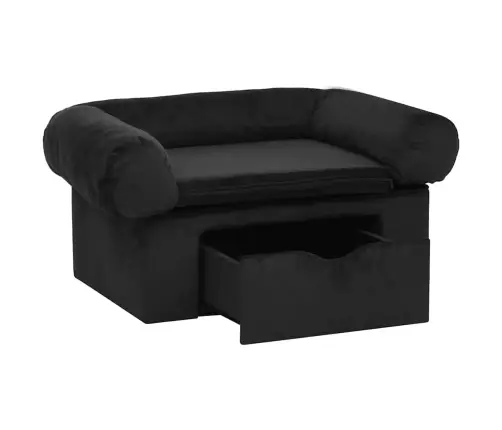 Koertediivan, Must, 75 X 50 X 38 cm Plüüs