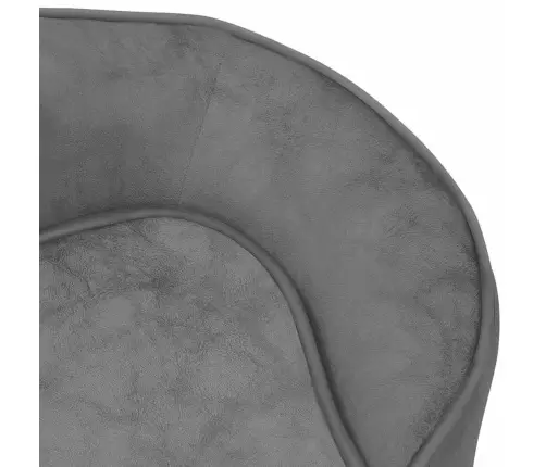 Suņu Dīvāns, Pelēks, 67X47X36 Cm, Plīšs Vidaxl