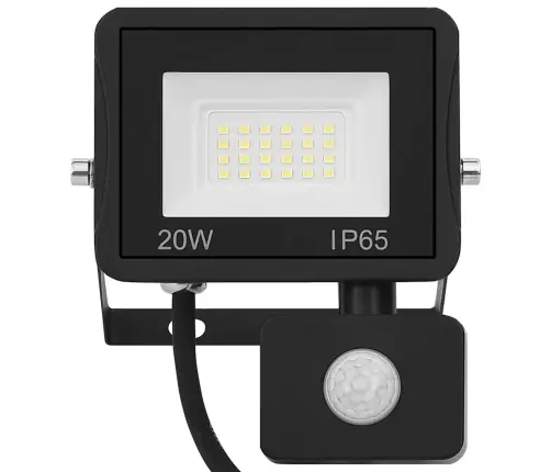 Led Prožektors Ar Sensoru, 20 W, Silti Balta Gaisma Vidaxl