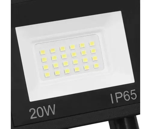 Led Prožektors Ar Sensoru, 20 W, Silti Balta Gaisma Vidaxl
