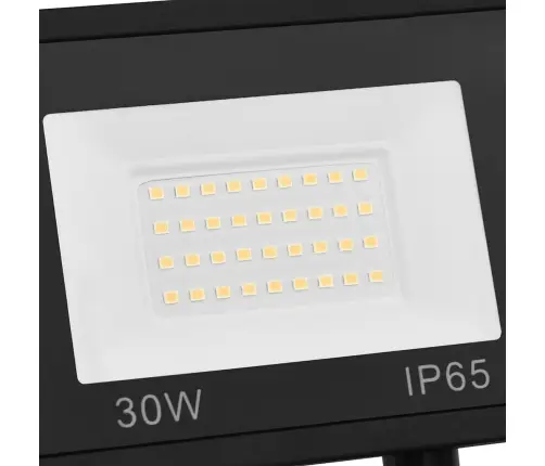 Led Prožektorius Su Jutikliu, Šiltos Baltos Spalvos, 30W