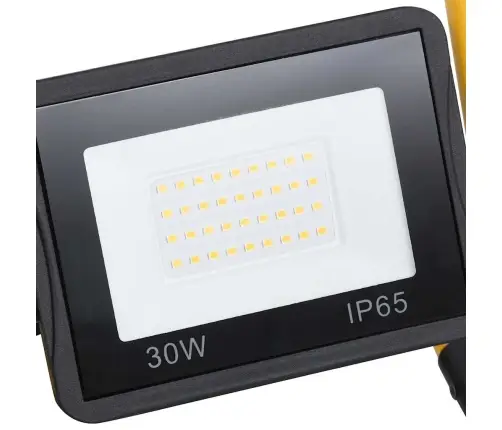 Led Prožektors Ar Rokturi, 30 W, Silti Balta Gaisma Vidaxl