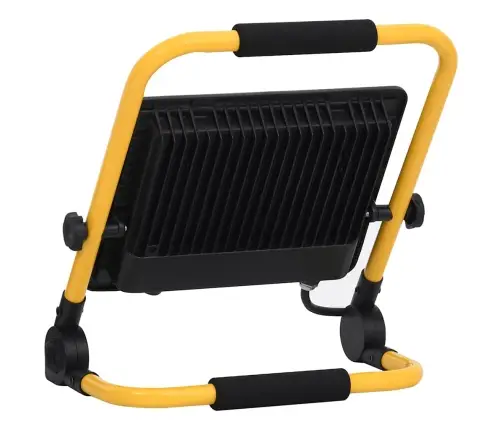 Led Prožektors Ar Rokturi, 100 W, Silti Balta Gaisma Vidaxl