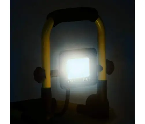 Led Prožektorius Su Rankena, Šaltos Baltos Spalvos, 10W