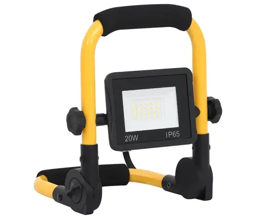 Led Prožektorius Su Rankena, Šaltos Baltos Spalvos, 20W