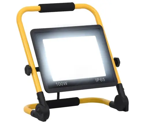 Led Prožektorius Su Rankena, Šaltos Baltos Spalvos, 100W