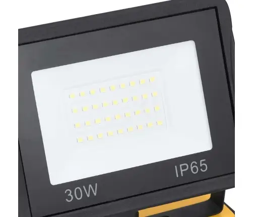Led Prožektors Ar Rokturi, 2X30 W, Silti Balta Gaisma Vidaxl