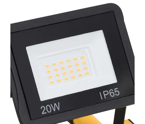 Led Prožektors Ar Rokturi, 2X20 W, Vēsi Balta Gaisma Vidaxl