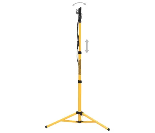 Statiiviga Led Prožektor, 2 X 30 W, Soe Valge