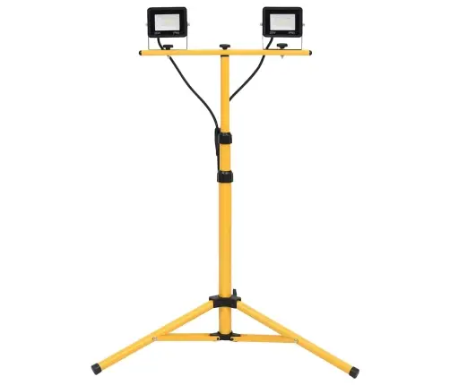 Statiiviga Led Prožektor, 2 X 20 W, Külm Valge