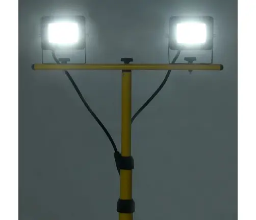 Statiiviga Led Prožektor, 2 X 20 W, Külm Valge