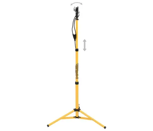 Statiiviga Led Prožektor, 2 X 20 W, Külm Valge