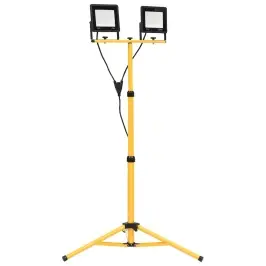 Statiiviga Led Prožektor, 2 X 50 W, Külm Valge