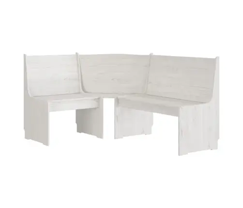 Nurgapink, 151 Cm "Reine", Männipuit, Valge