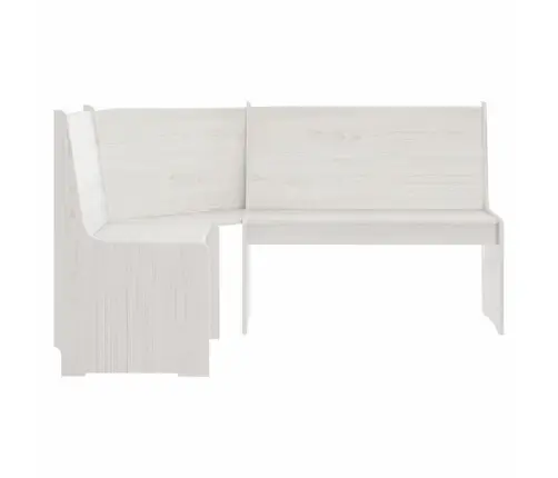 Nurgapink, 151 Cm "Reine", Männipuit, Valge