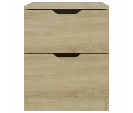 Naktsskapīši, 2 Gb., Koka Krāsa, 40X40X50 Cm, Inženierijas Koks Vidaxl