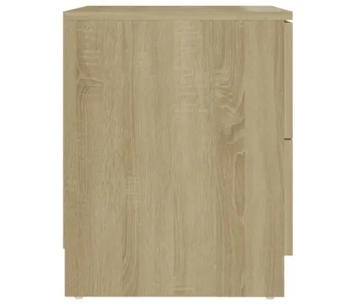 Naktsskapīši, 2 Gb., Koka Krāsa, 40X40X50 Cm, Inženierijas Koks Vidaxl