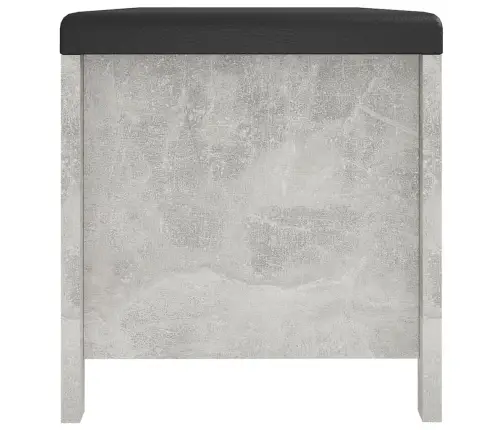 Uzglabāšanas Kaste, Betona Pelēka 105X40X45Cm Inženierijas Koks Vidaxl