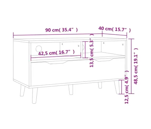 Tv Skapītis, Betona Pelēks, 90X40X48,5 Cm, Inženierijas Koks Vidaxl Tv Skapītis, Betona Pelēks, 90X40X48,5 Cm, Inženierijas Koks Vidaxl