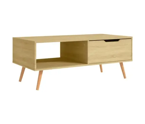 Kafijas Galdiņš, Ozolkoka Krāsa, 100X49,5X43 Cm Vidaxl