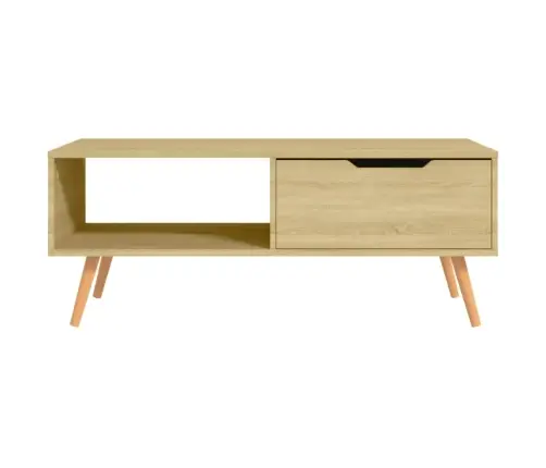 Kafijas Galdiņš, Ozolkoka Krāsa, 100X49,5X43 Cm Vidaxl