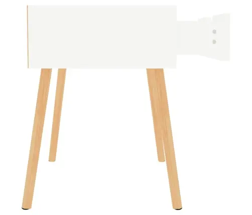 Naktsskapīši, 2 Gab., Balti, 40X40X56 Cm, Inženierijas Koks Vidaxl