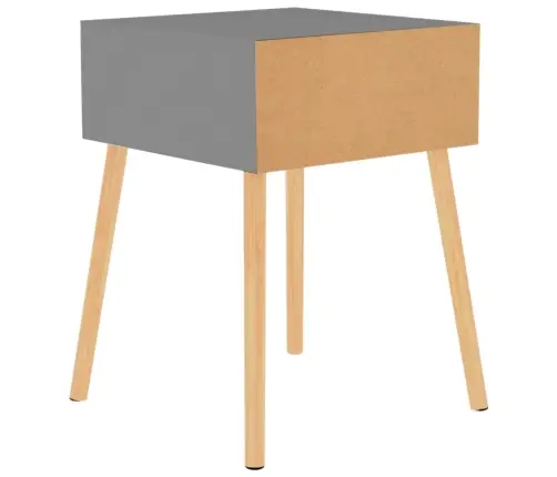 Öökapid 2 Tk, Hall, 40X40X56 cm Tehispuit